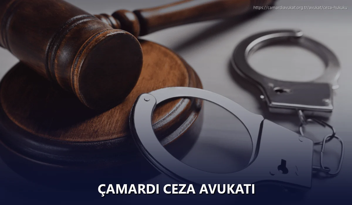 Çamardi Ceza Avukatı